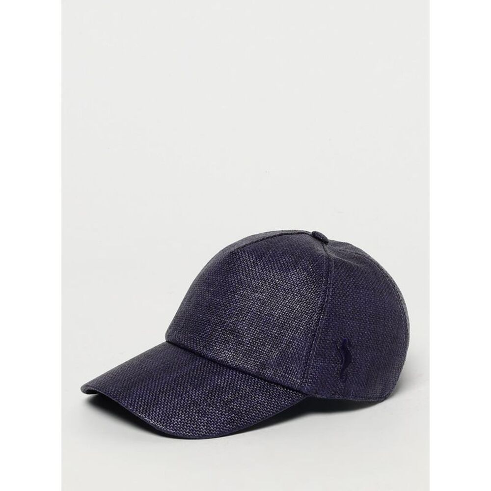 Kampos Men Raffia And Cotton Hat Kampos